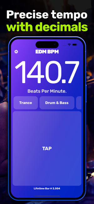 ‎EDM BPM: Get Beats per Minute Capture d'écran