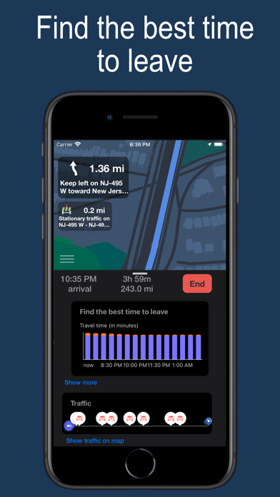 Waye Navigation & Live Traffic Screenshot