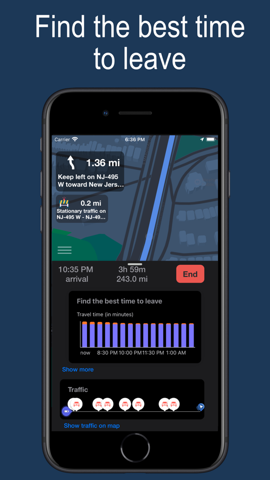 #6. Waye Navigation & Live Traffic (iOS) Podle: Appie s.r.o