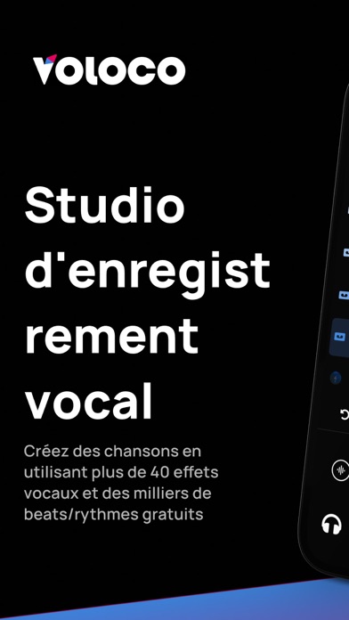 Screenshot #1 pour Voloco : modificateur de voix
