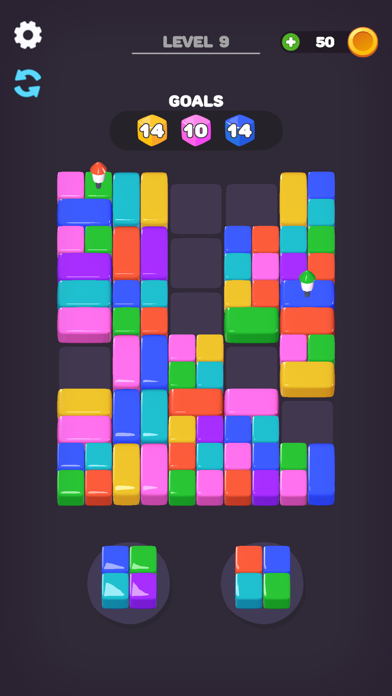 Jelly Field - Color Merge Screenshot