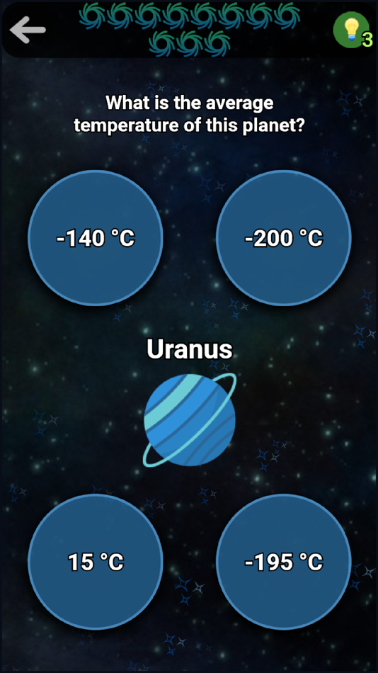 #4. Astronomy Game (iOS) Podle: Horea Bucerzan
