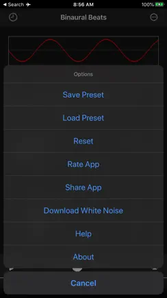 Binaural Beats Generator + iPhone image 4