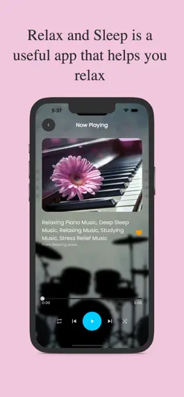 Game screenshot Relax And Sleep Music apk