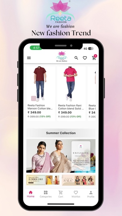 Reeta Fashion- Online Shopping Screenshot
