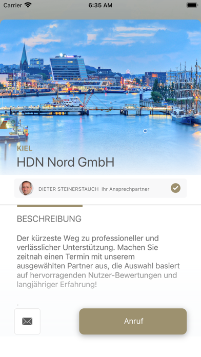 Hausverwaltung Dienstleister Screenshot
