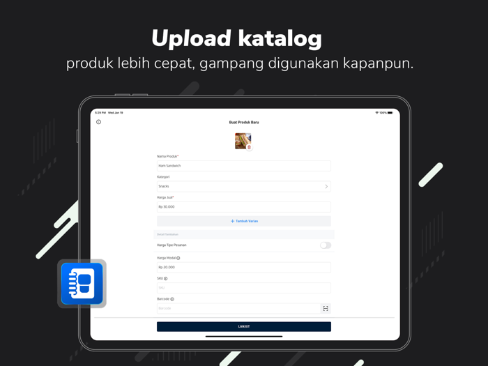 POST. - Aplikasi Kasir