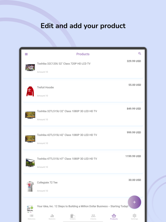 CS-Cart Mobile Admin