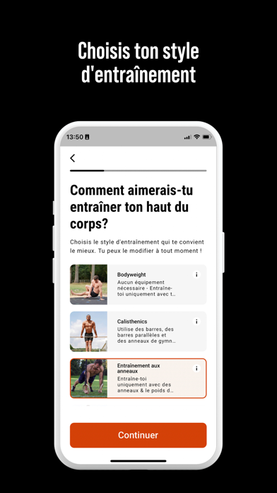Screenshot #3 pour DIE RINGE Calisthenics Workout