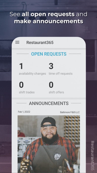 Restaurant365 Screenshot