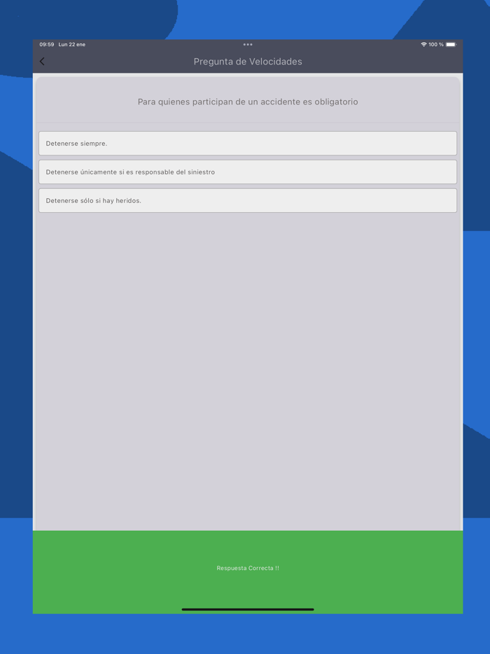Preguntas examen de conducir