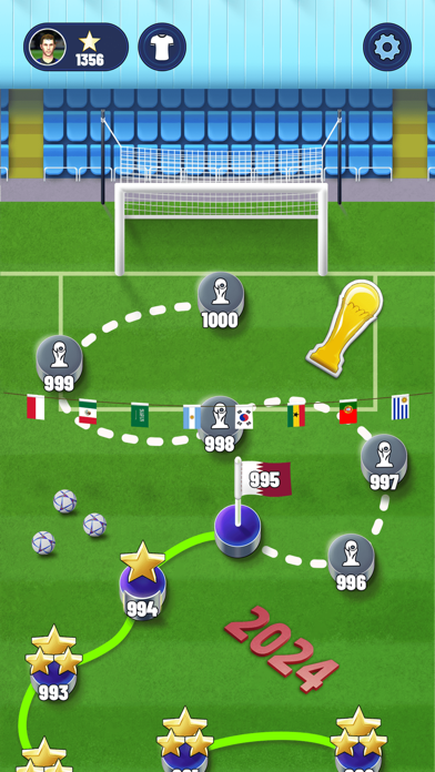 サッカースーパースター - サッカー screenshot1