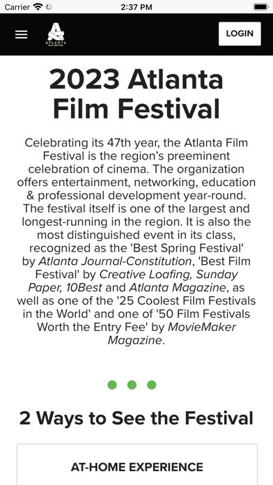 Atlanta Film Society Screenshot
