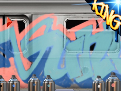 Graffiti Spray Can Art - KINGのおすすめ画像1