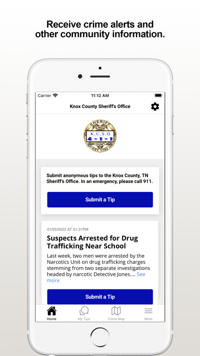 KCSO 411 Screenshot