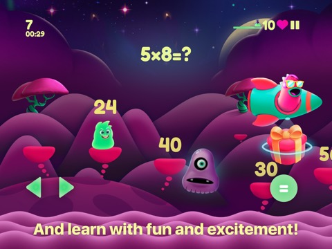 Math and Multiplication gamesのおすすめ画像3