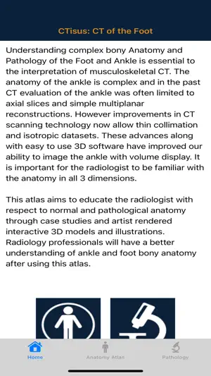 CTisus: CT of the Foot screenshot 1