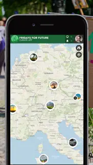 fridays for future climate app iphone screenshot 2