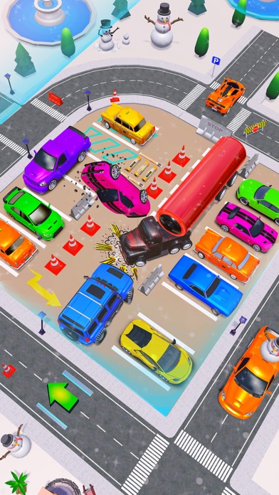 Rush Madness: 駐車場ゲームのおすすめ画像2