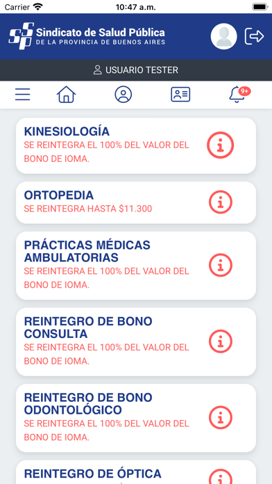 Área de Afiliados Screenshot