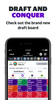 yahoo fantasy: football & more iphone screenshot 4