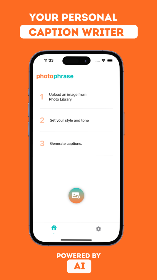 #1. PhotoPhrase: AI Photo Captions (iOS) 由: Jagruthi Balagatte Mohandas