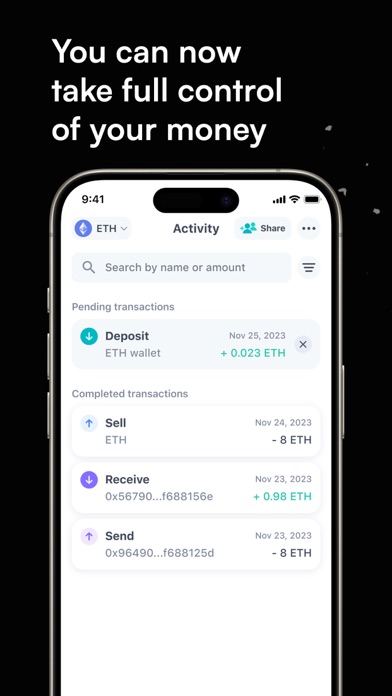 Snowball Smart DeFi Wallet Screenshot