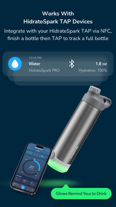 HidrateSpark Water Tracker Screenshot