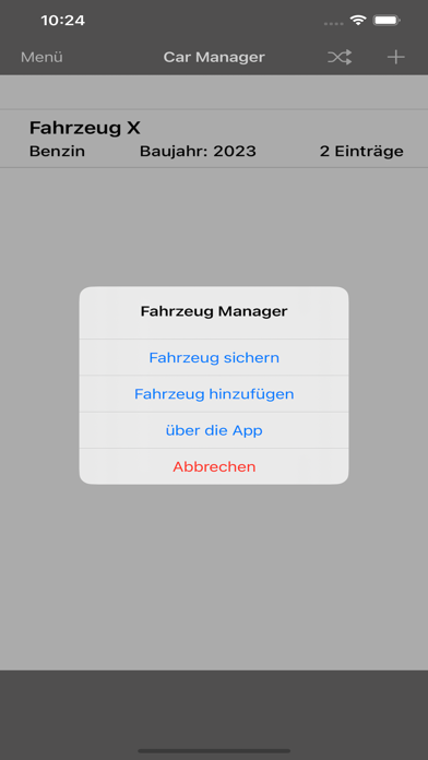 Screenshot #2 pour Fahrzeug Manager