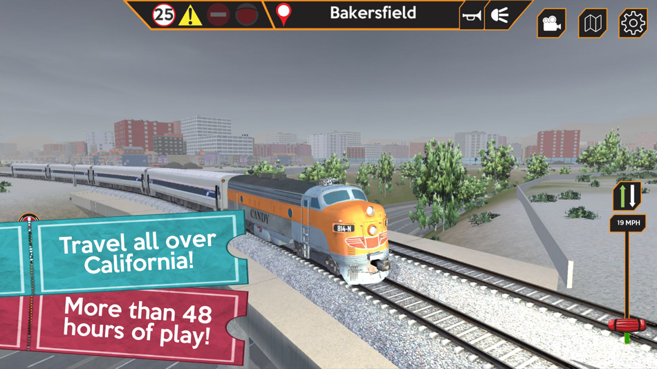 #2. Train Simulator Railroad Game (iOS) 由: Raul Trujillo Chicon