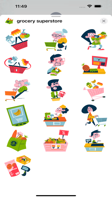 grocery superstore Screenshot