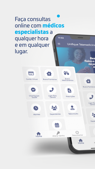 Unifique Telemedicina Screenshot
