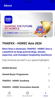 thaifex - horec asia iphone screenshot 4