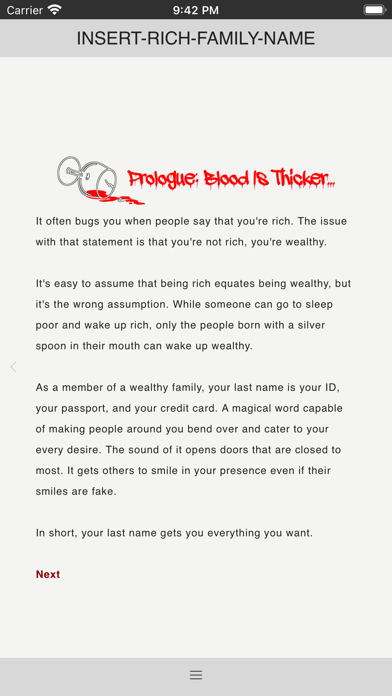 Insert-Rich-Family-Name Screenshot