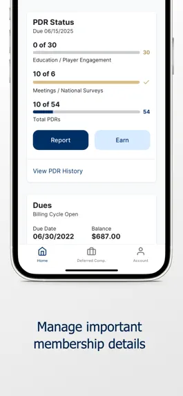 Game screenshot PGA Member apk