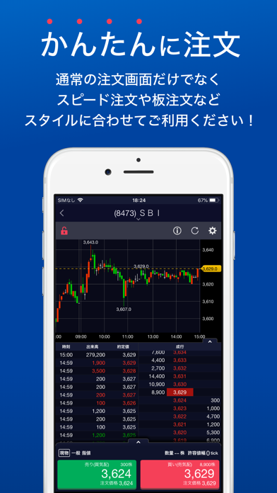 SBI証券 株 アプリ - 株価・投資情報 screenshot1