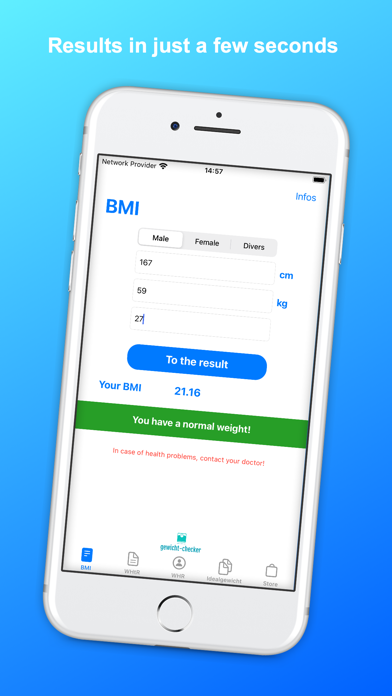 Weight checker - 4 in 1 Screenshot