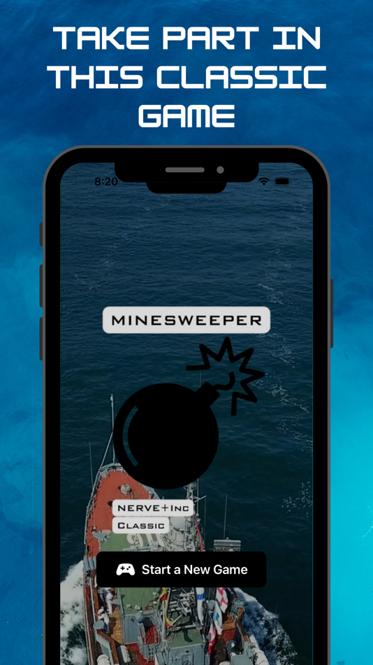 #1. Classic-Minesweeper (iOS) 由: NERVE Plus Inc