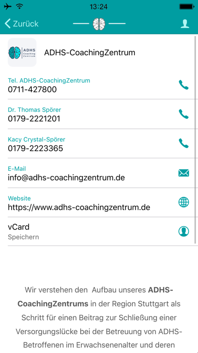 ADHS App Screenshot