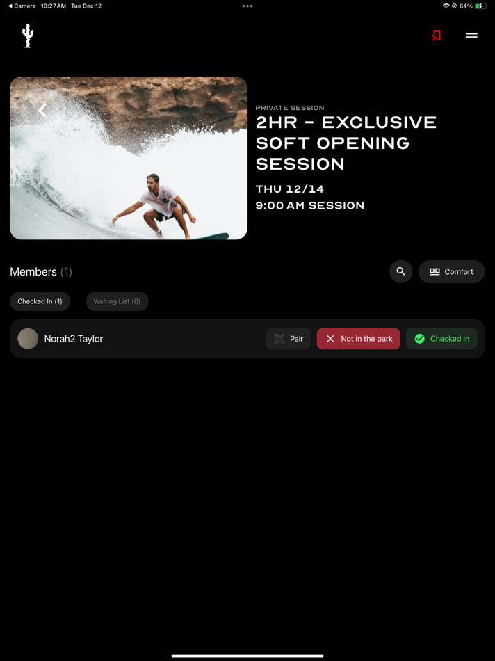 #6. Palm Springs Surf Club Admin (iOS) 由: Crowdpass