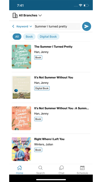 Rock River Library Consortium iPhone screenshot 5 - Book app