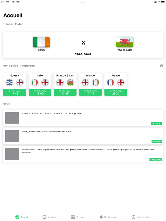 Screenshot #5 pour 6 nations