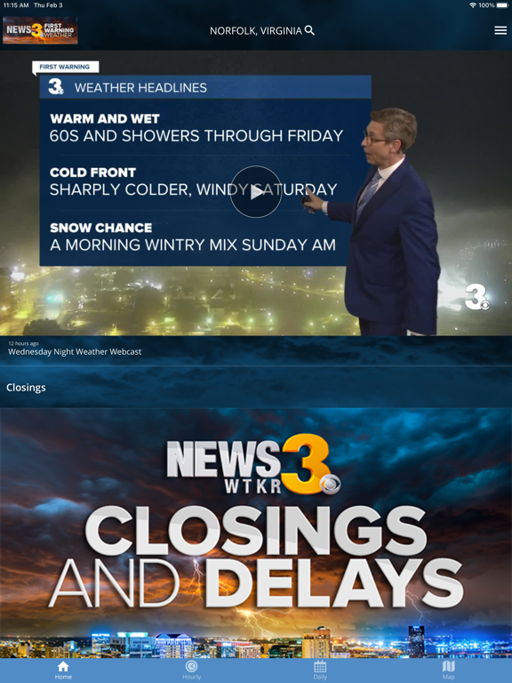 Screenshot #6 pour News 3's First Warning Weather