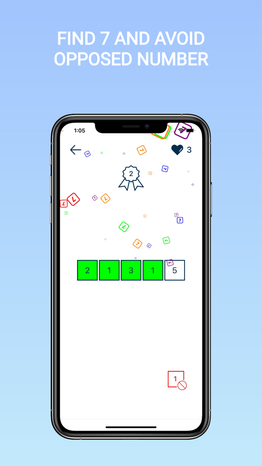 #3. Seven7 - Number Puzzle (iOS) By: Burak Cicek