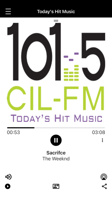 101.5 CIL-FM Screenshot