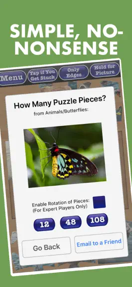 Game screenshot Mess Free Jigsaw Puzzles apk