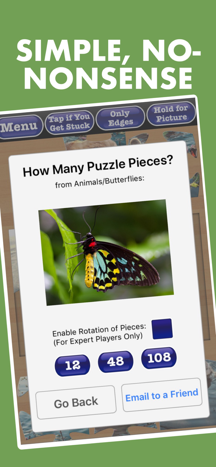 Mess Free Jigsaw Puzzles