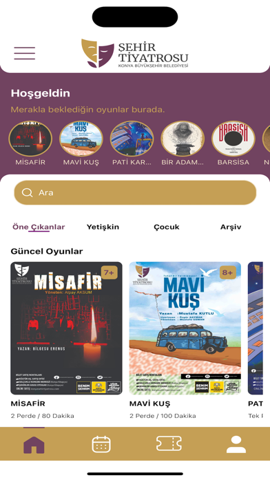 Konya Şehir Tiyatrosu Screenshot