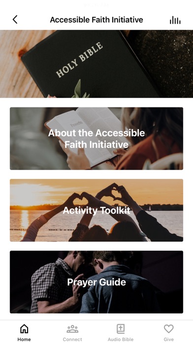 Autism Faith Network Screenshot