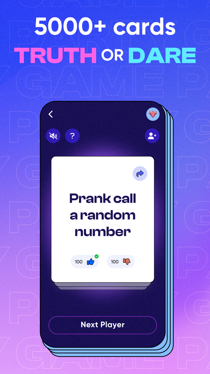 Truth Or Dare Party Roulette